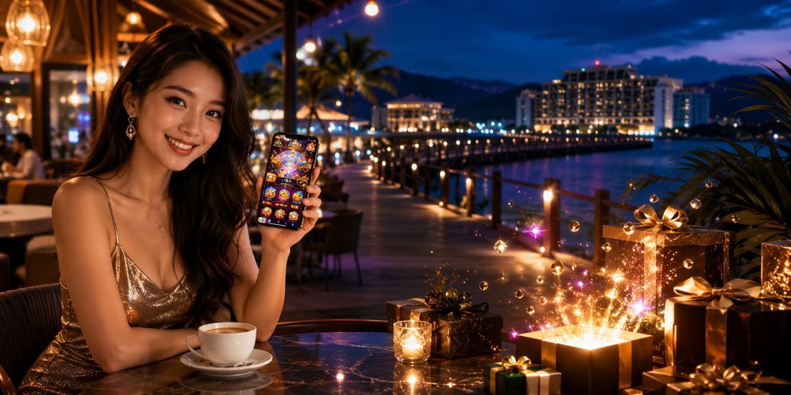 Pemain di Sabah menikmati permainan Baccarat live melalui telefon pintar di platform asian4d